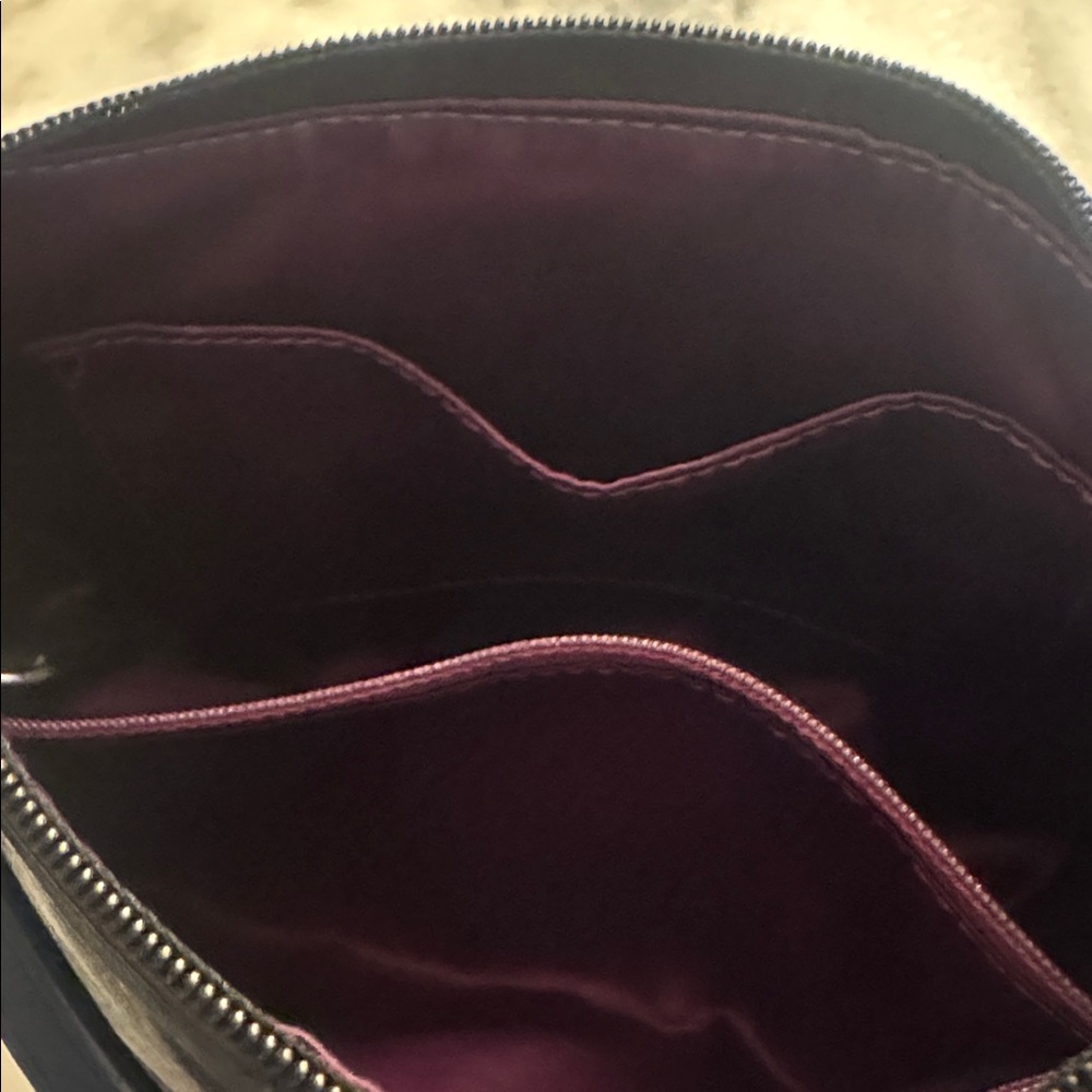 COACH Ashley leather crossbody bag in black NWOT - Picture 6 of 13